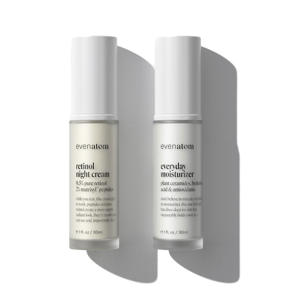 Complete Kit - retinol night cream + everyday moisturizer